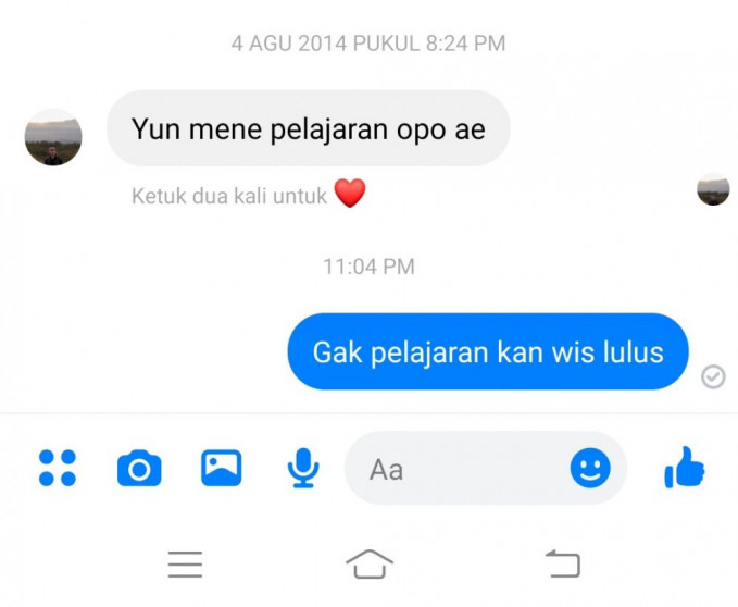 3 Chat Ini Baru Dibales Bertahun-Tahun Kemudian, Sedih Tapi Ngakak